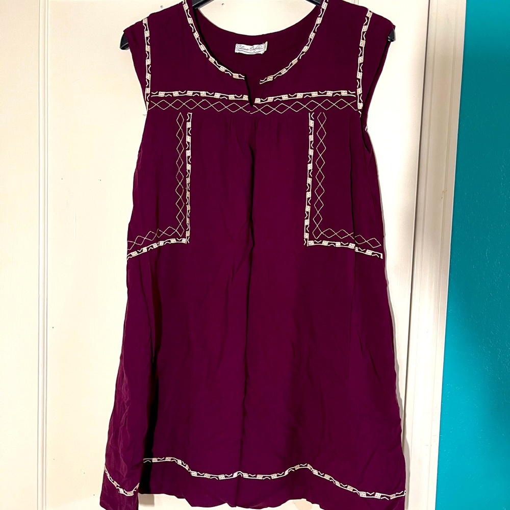 Beautiful Maroon Dress